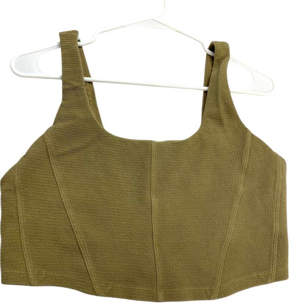 Olive Green Women's Top